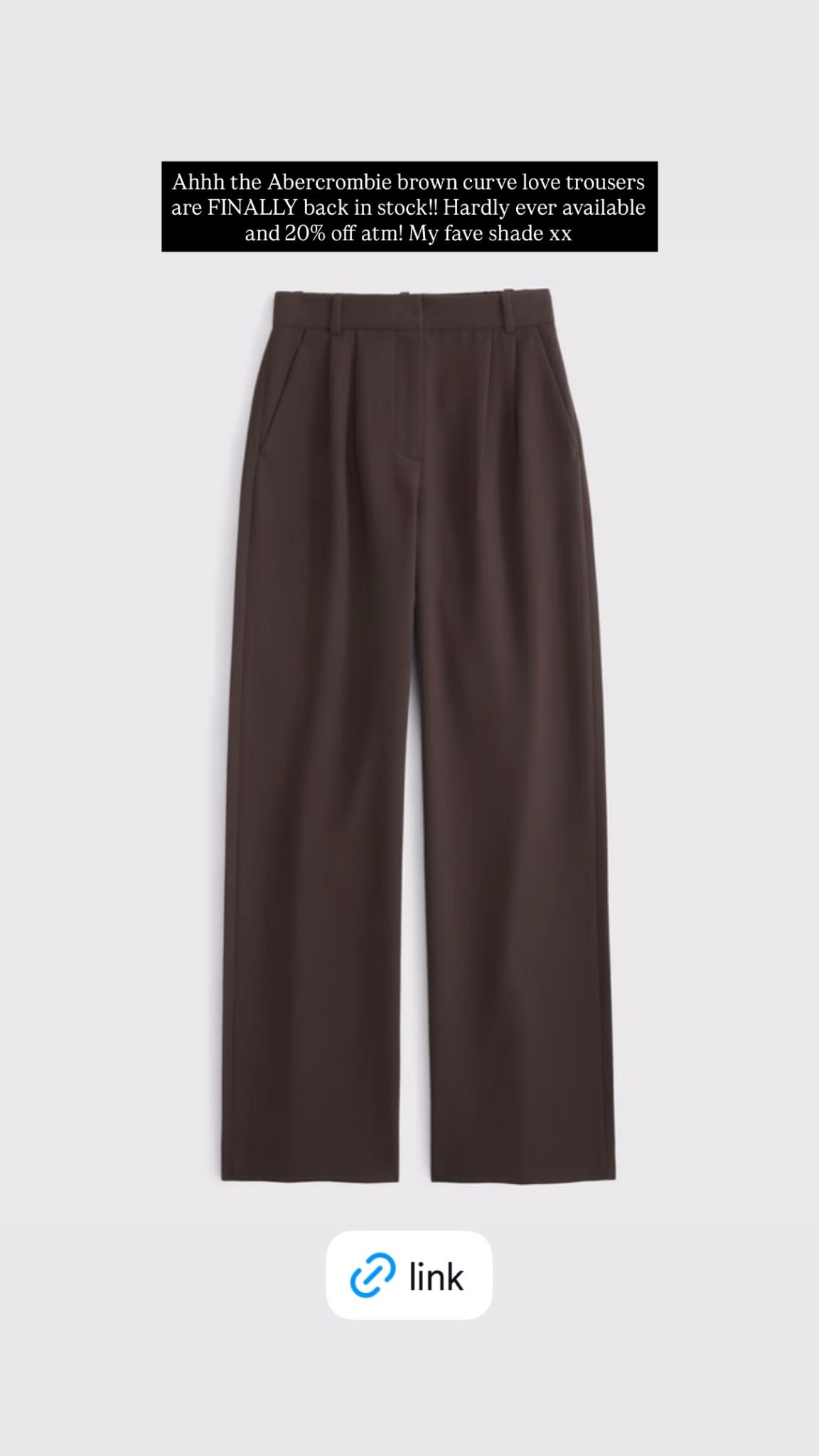 Finally back in stock and 20% off! 

Abercrombie trousers, Sloane trousers, office trousers 