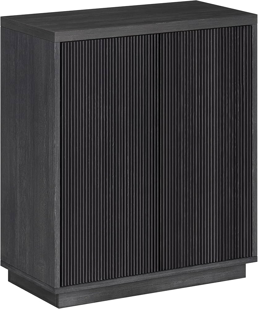 Henn&Hart Alston Accent Cabinet, 28" Wide, Charcoal Gray | Amazon (US)