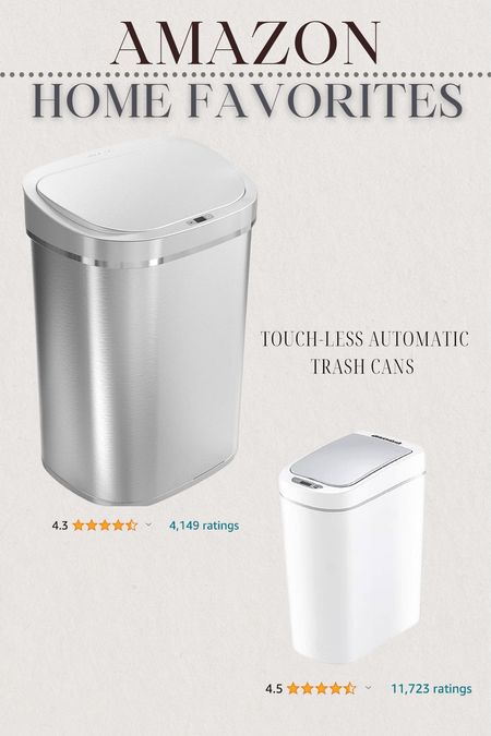 My two favorite trash cans that I use in my home! 

#LTKxPrime #LTKsalealert #LTKfindsunder100