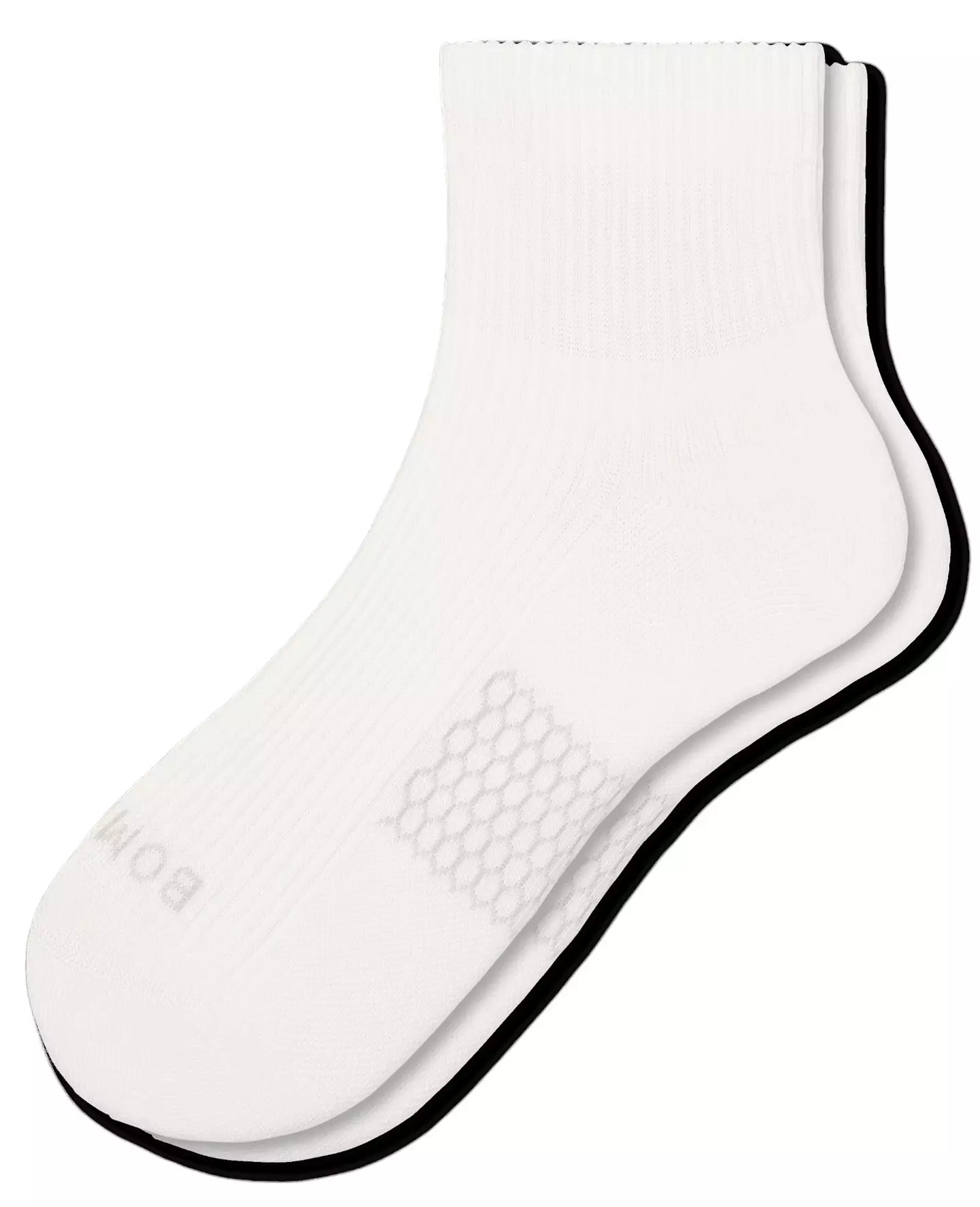 Bombas Solids Ribbed Quarter Socks | DICK'S Sporting Goods