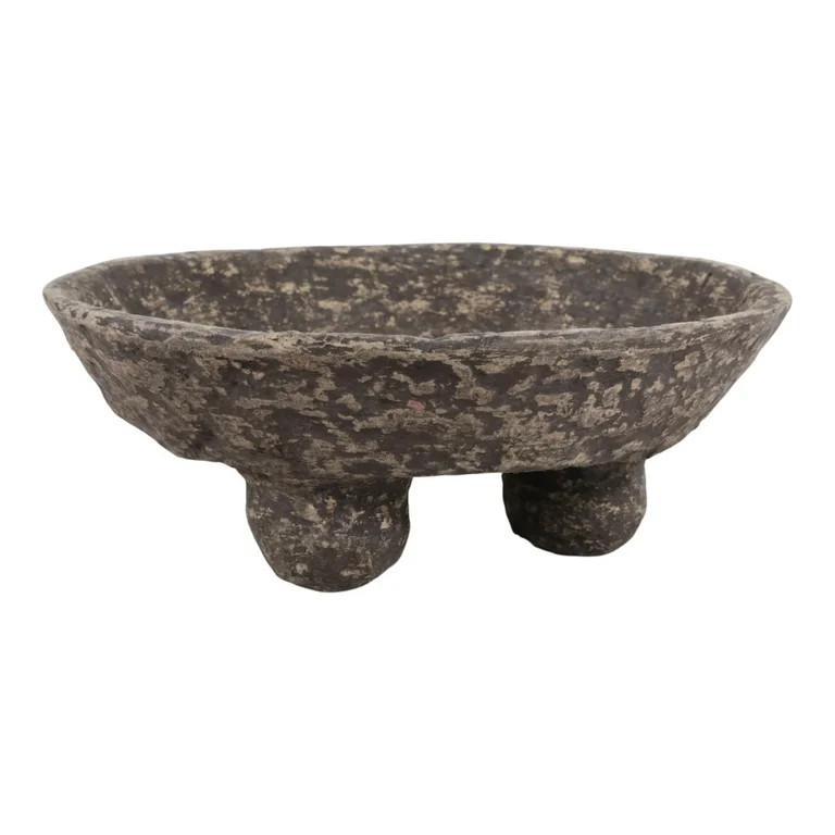 Modern Decorative Pottery and Paper Mache Bowls - Handcrafted Contemporary Artisanal Bowl Set wit... | Walmart (US)