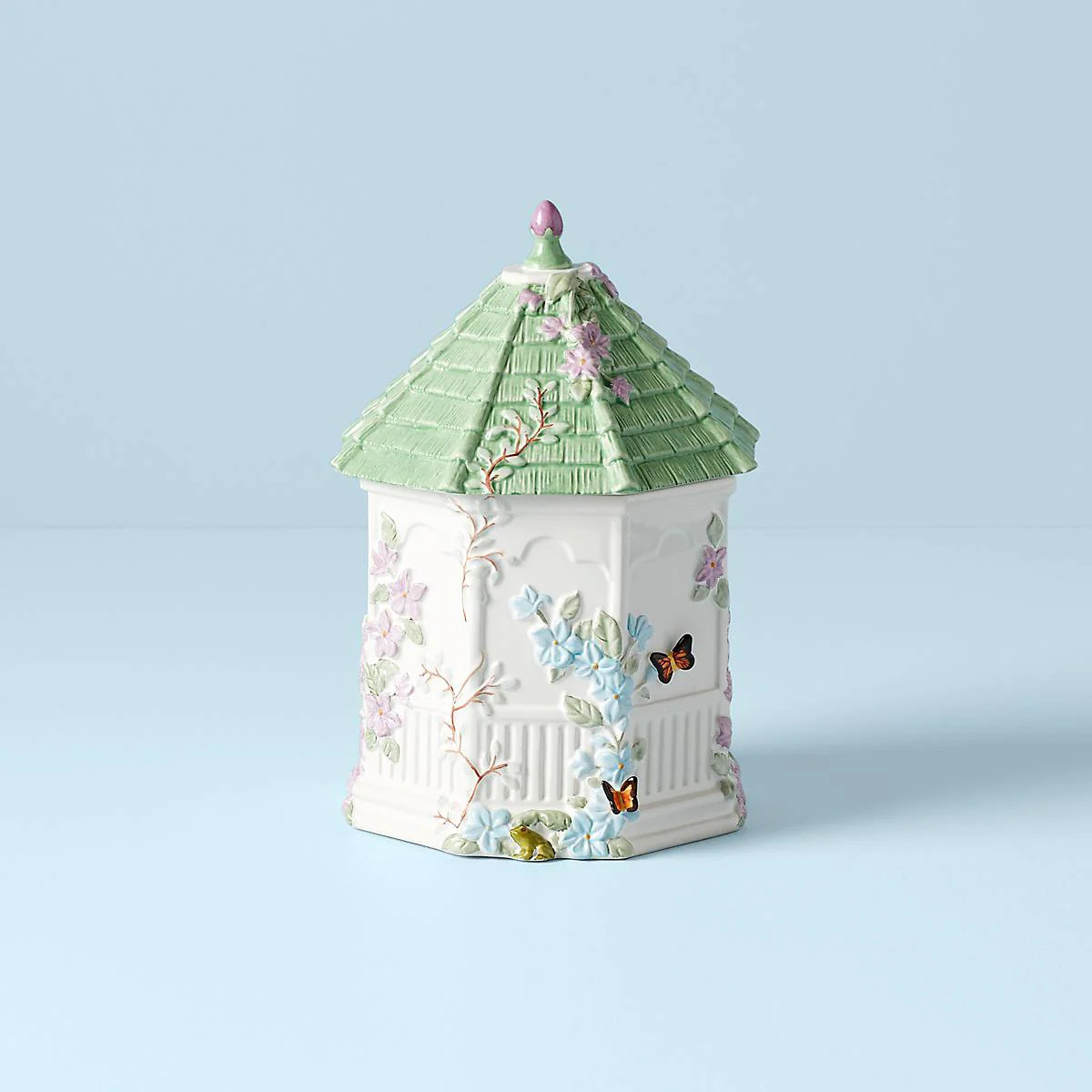 Butterfly Meadow Figural Cookie Jar | Lenox