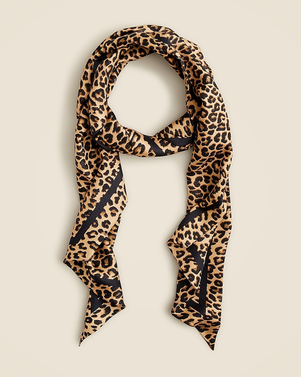 Printed silk scarf | J. Crew US