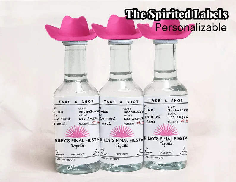 Bachelorette Casamigos Labels Final Fiesta Bachelorette Party Favor Labels Margs and Matrimony Ba... | Etsy (US)
