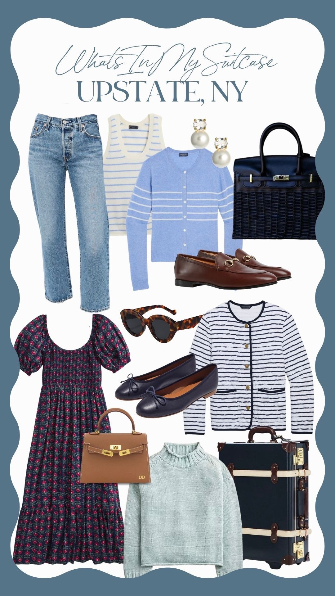 Packed and ready for a relaxing getaway upstate! We’re heading to two hotels I’ve been dying to stay at - Mirbeau in Rhinebeck and The Six Bells! 🤍