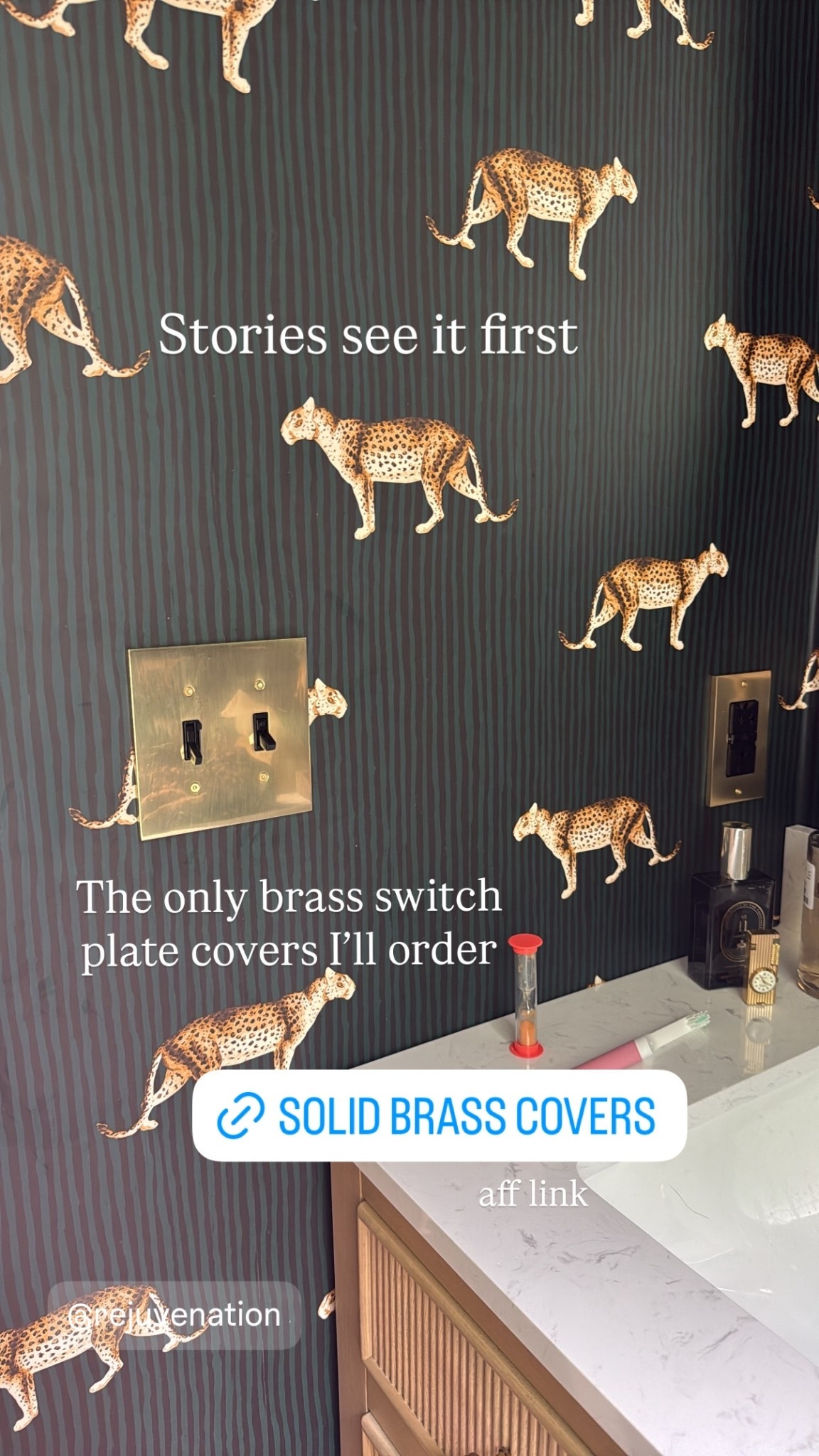 Stories see it first The only brass switch plate covers I’ll order aff link