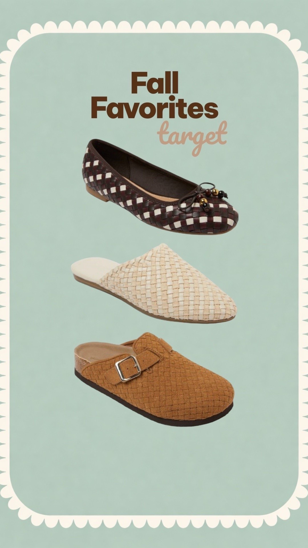 I’m loving these new shoes at Target! Perfect for the upcoming season. ￼

#LTKgrwm #LTKootd #LTKmomlife