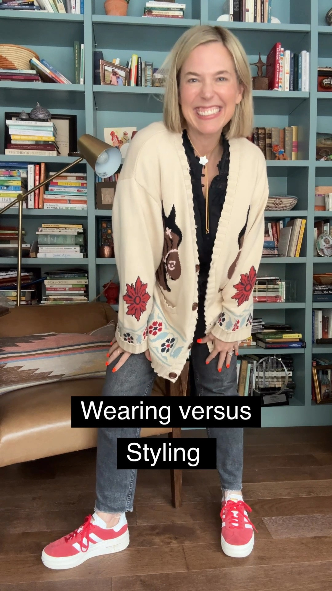 Western trend but make it vintage-y. 