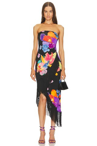 Mirae Alana Dress in Noir from Revolve.com | Revolve Clothing (Global)