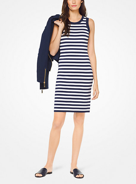Striped Tank Dress | Michael Kors US