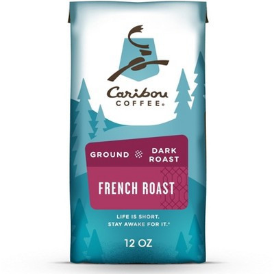 Caribou Coffee French Dark Roast Ground Coffee - 12oz | Target