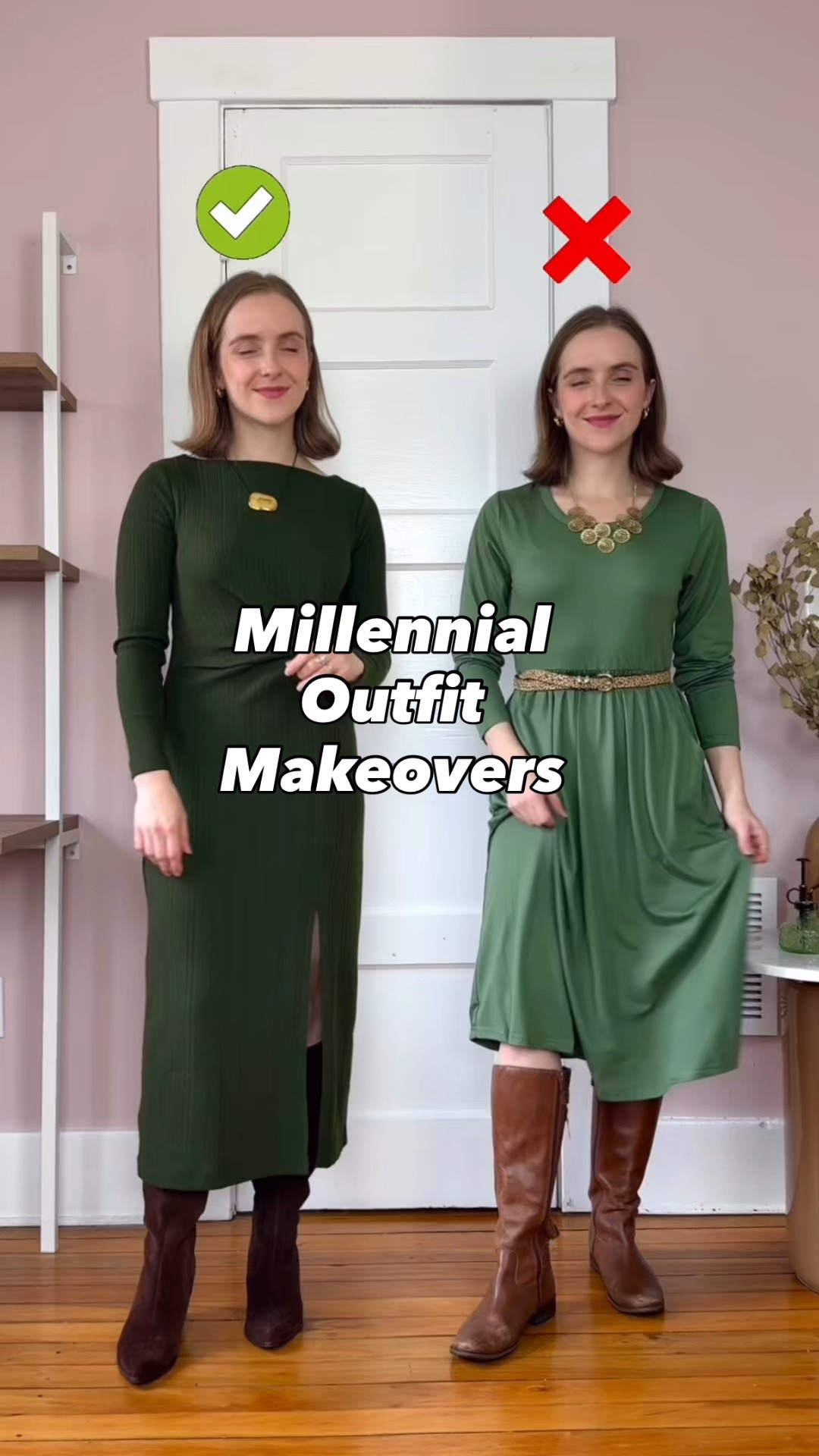 Millennial outfit makeovers this season

Xs petite green dress
Xs gray cashmere sweater (free shipping) 
25 petite leather pants
Xs teddy sherpa
Xs blue cashmere sweater
Small black skort (size up 1)

#LTKSaleAlert