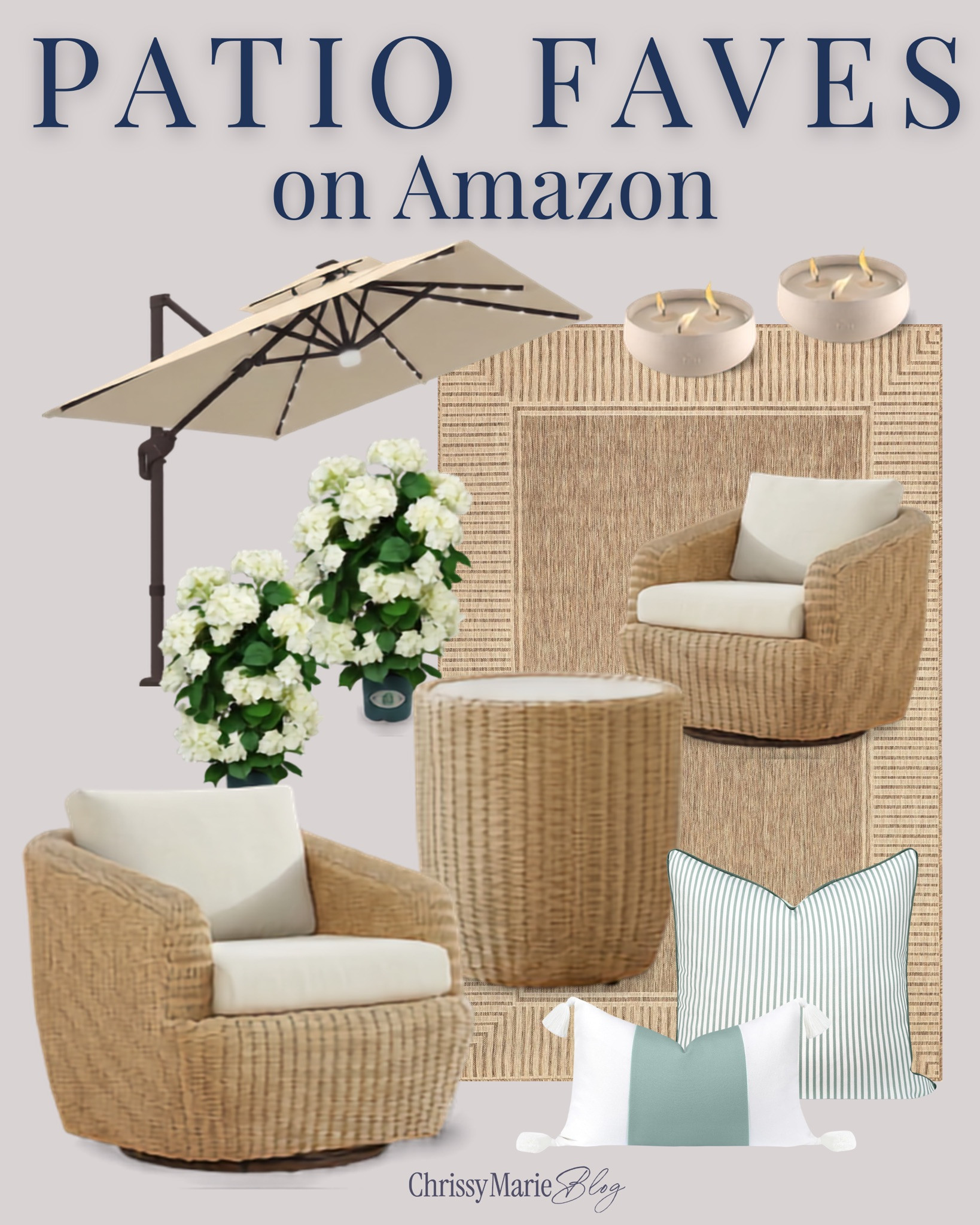 Patio favorites that make outdoor time more comfortable, more functional, and a little more pulled together—these are the pieces I keep using all summer. 

 #LTKdayinmylife #LTKSeasonal #LTKHome