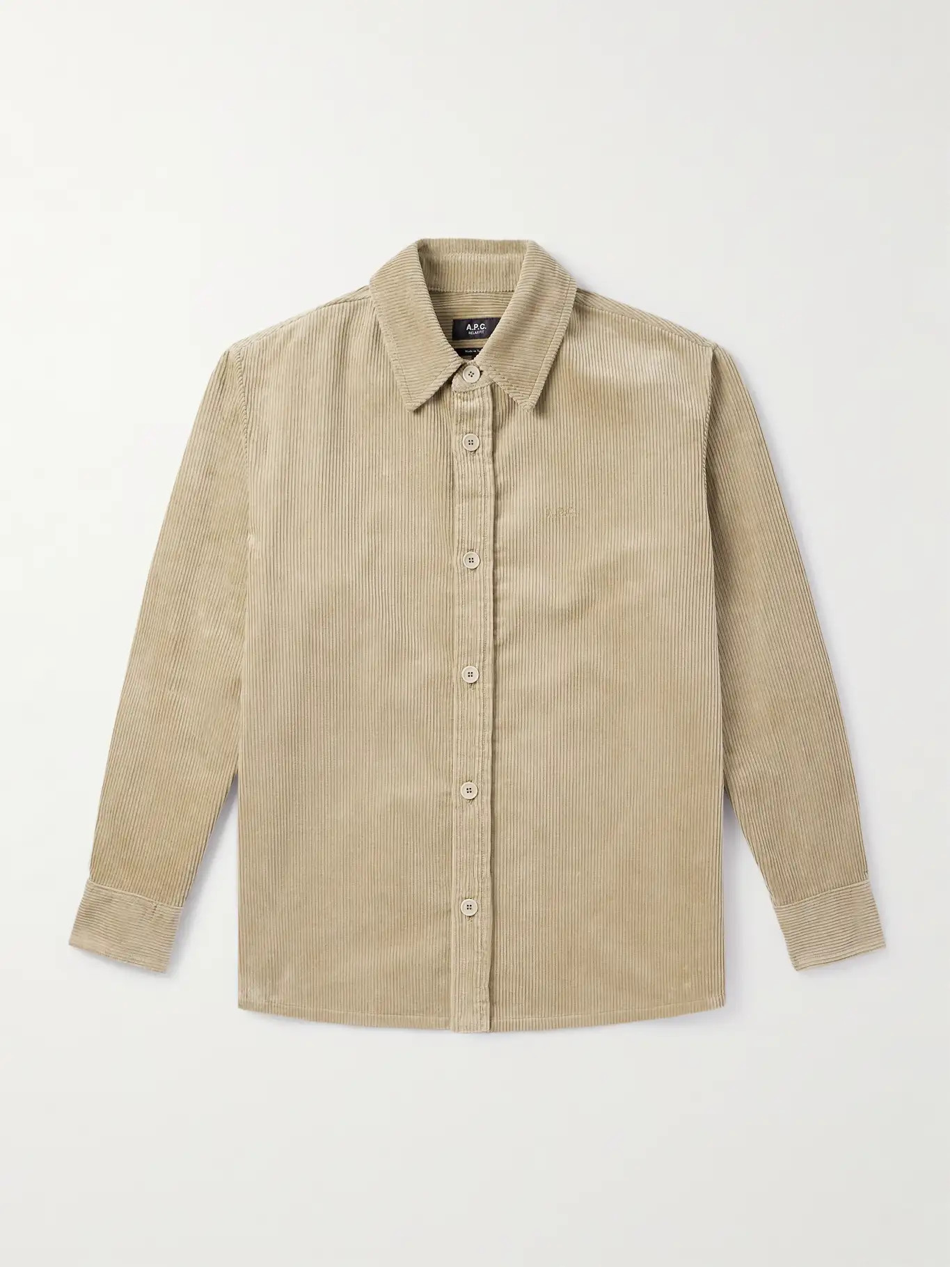Bobby Logo-Embroidered Cotton-Corduroy Overshirt | Mr Porter (US & CA)