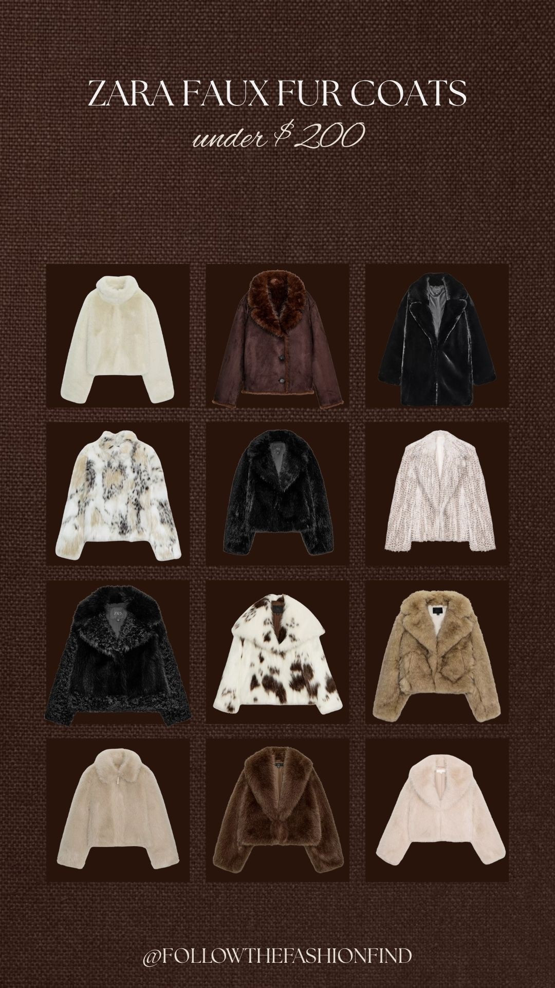 Zara faux-fur jackets under $200 that look designer.
Soft textures, elevated neutrals, and the perfect winter layer for every outfit.

#LTKGiftGuide #LTKHoliday #LTKSeasonal