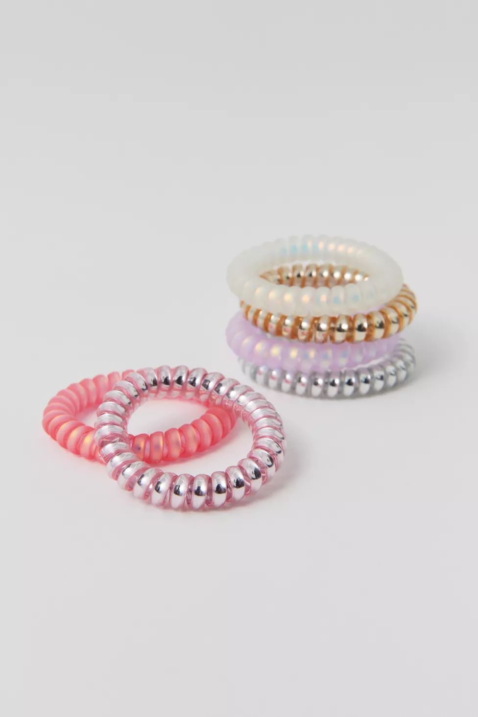 Coil Hair Tie 6-Pack Set | Urban Outfitters (US and RoW)