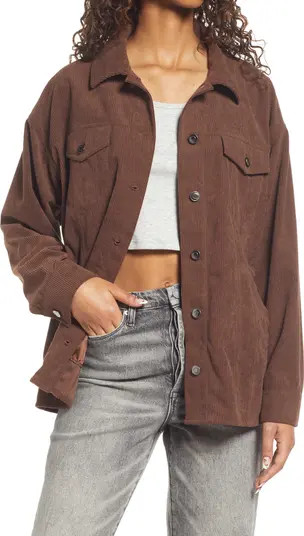 Corduroy Shirt Jacket | Nordstrom