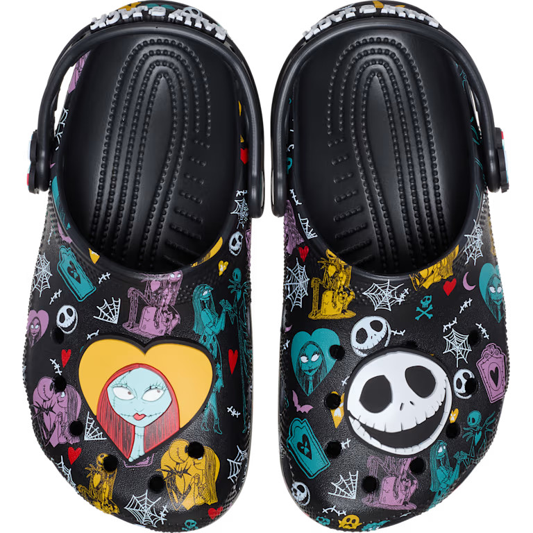 Kids' Disney Tim Burton's The Nightmare Before Christmas Jack and Sally Classic Clog | Crocs (US)