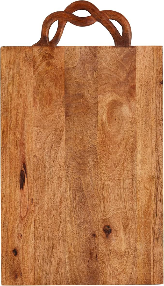 Mud Pie Rectangle 25" x 14" Large Twisted Board | Amazon (US)