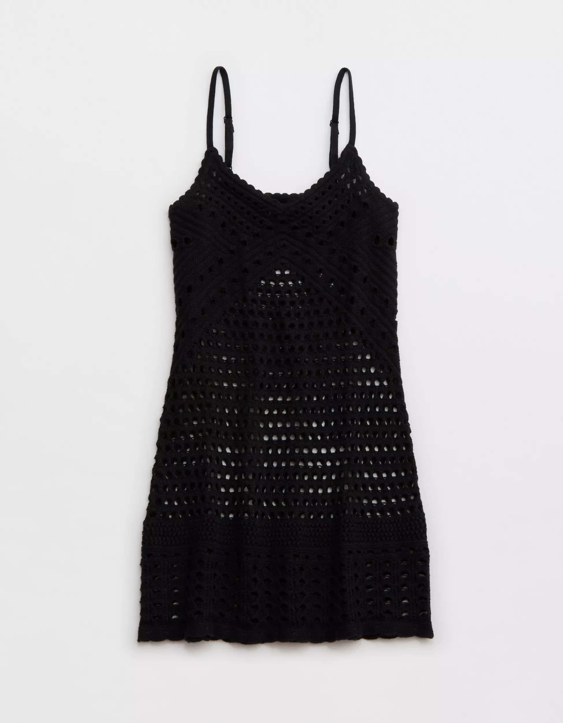 Aerie Crochet Cover Up Mini Dress | Aerie