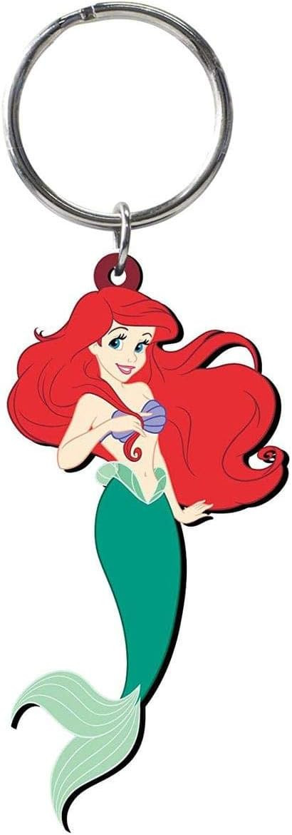 Disney Ariel Soft Touch PVC Key Ring,Multi-colored | Amazon (US)