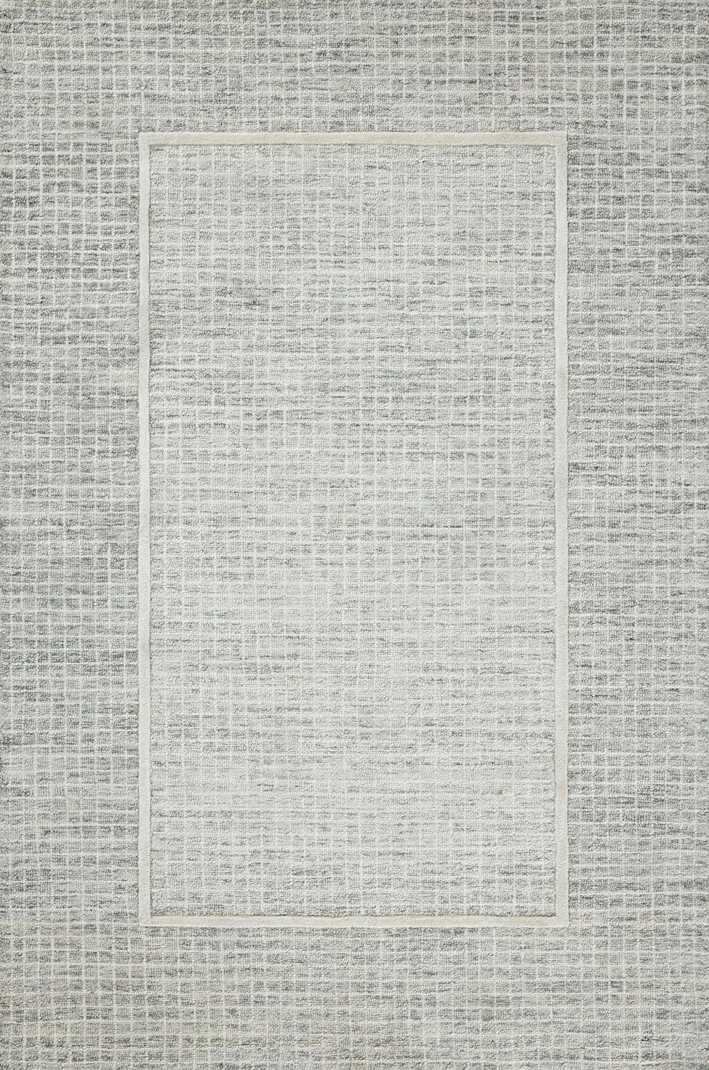 Loloi Chris Loves Julia Briggs Collection BRG-01 Mist/Ivory 7'-9" x 9'-9" Area Rug | Amazon (US)