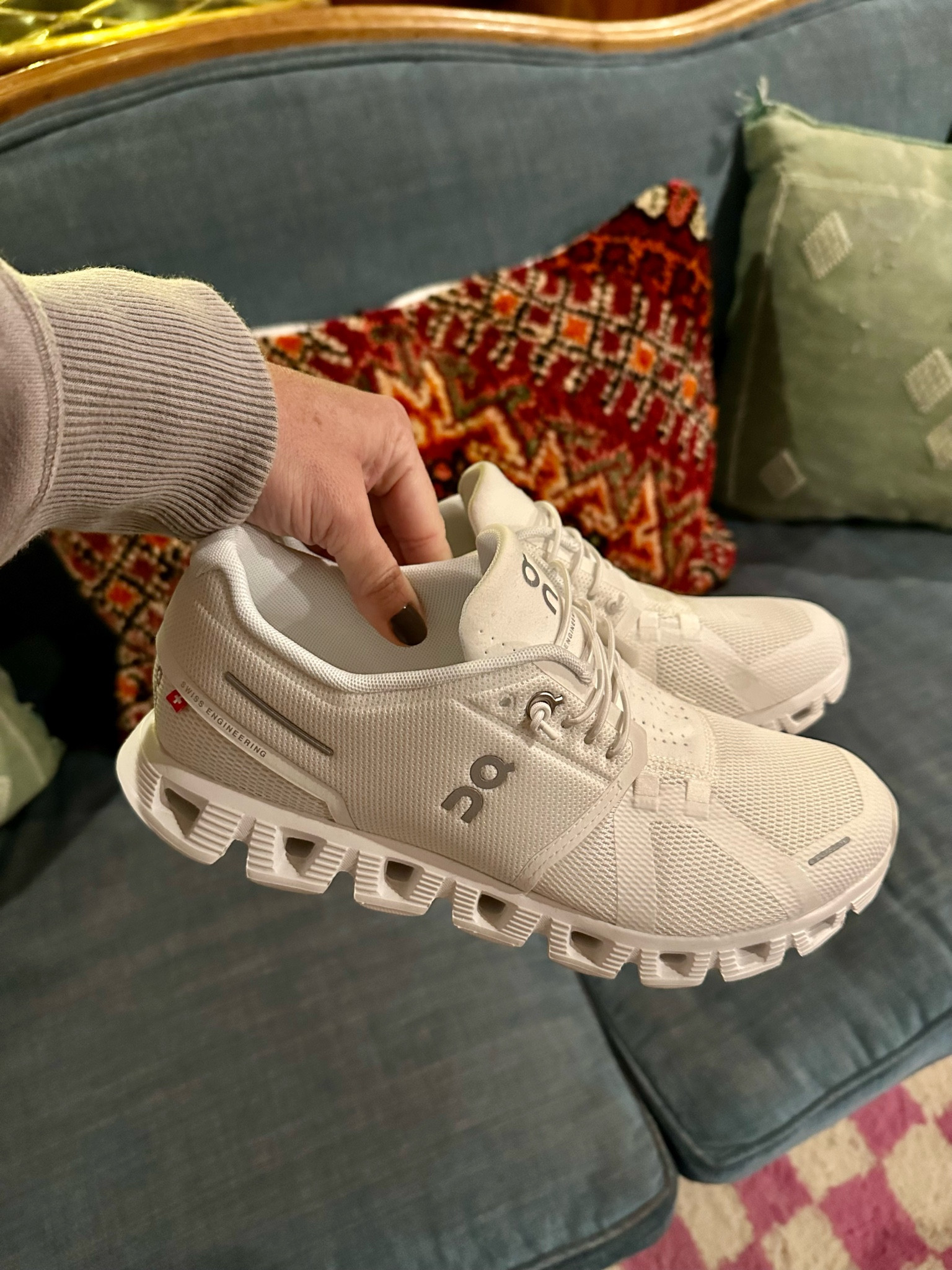 Fun and thoughtful birthday gift from Dan… comfy shoes I can slide on without getting winded 😂🙌🏼 I’ve heard so many good things about this brand and I finally get the hype. 

#LTKshoecrush #LTKfitness #LTKbump