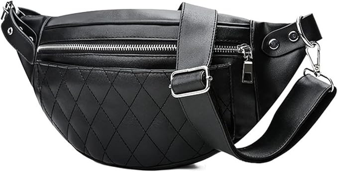 Fashion Waist Packs for Women Fanny Packs Quilted Belt Bag Festival Bum Bags Crossbody Waist Purs... | Amazon (US)
