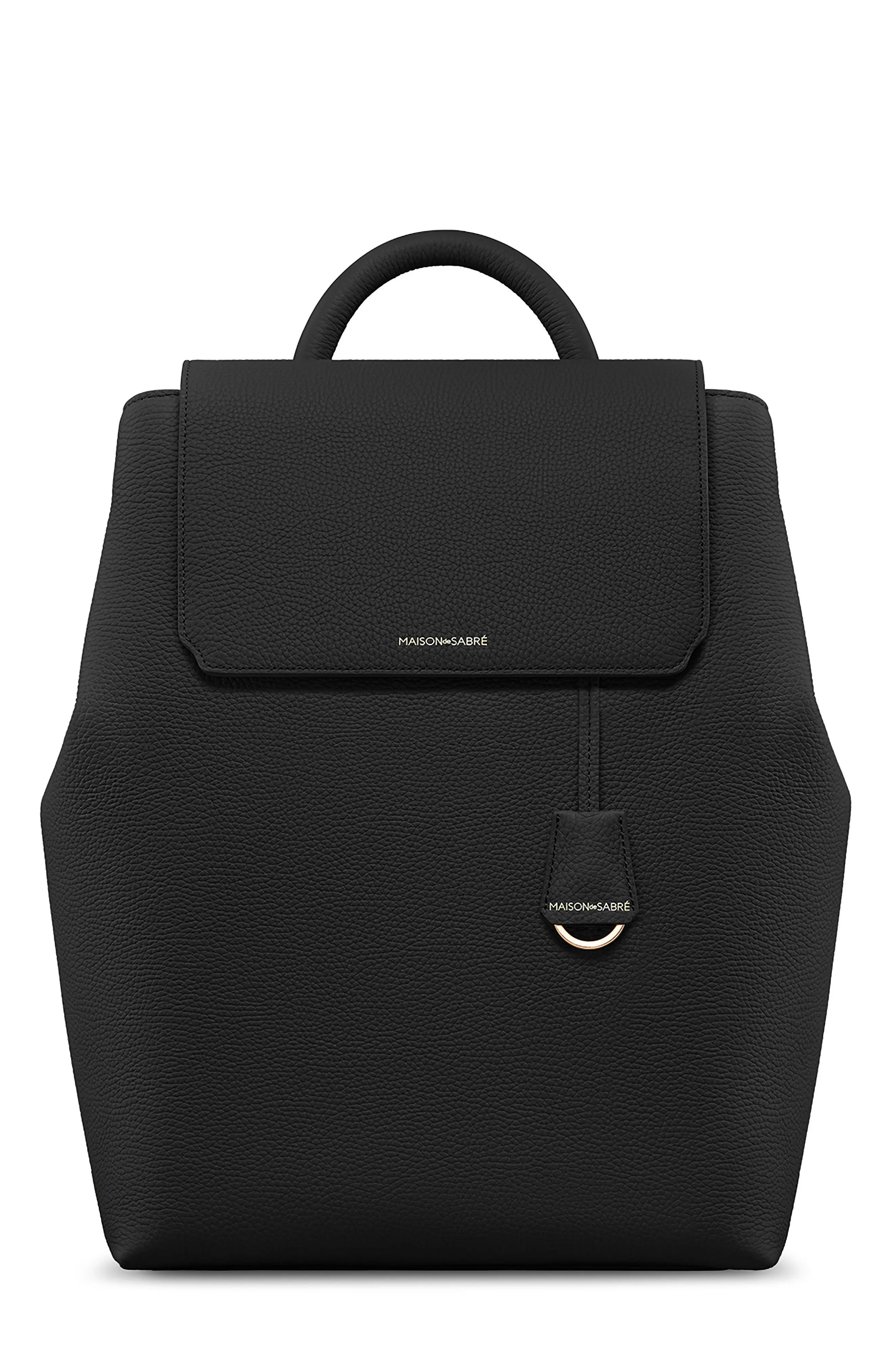 MAISON de SABRÉ The Medium Soft Backpack in Black Caviar at Nordstrom | Nordstrom