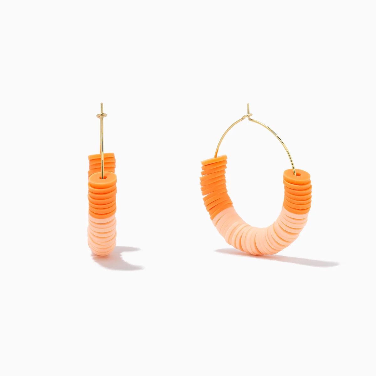 Heishi Bead Hoop Earrings | Uncommon James