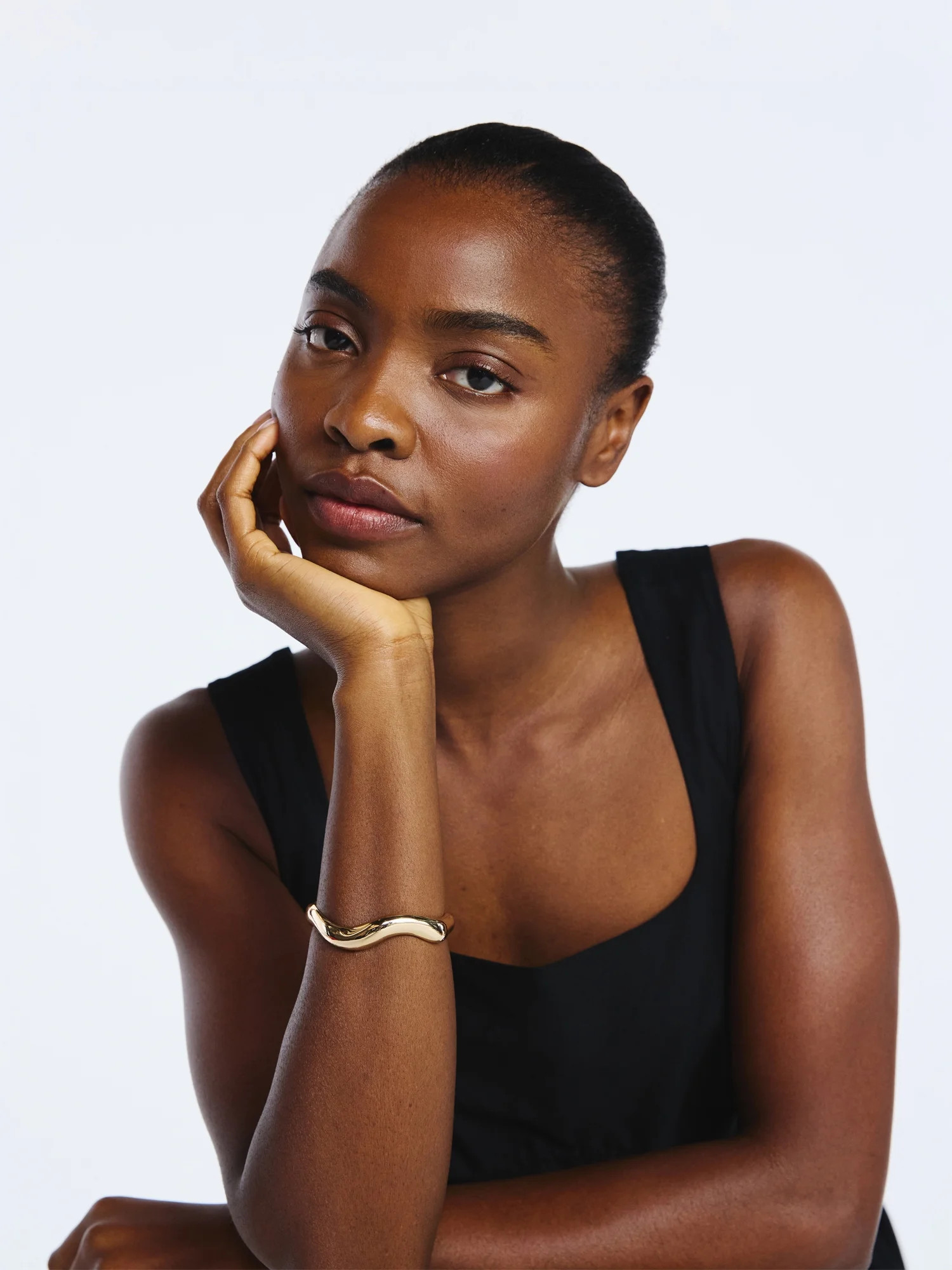 Scoop Women's Open Gold-Tone Cuff Bracelet | Walmart (US)