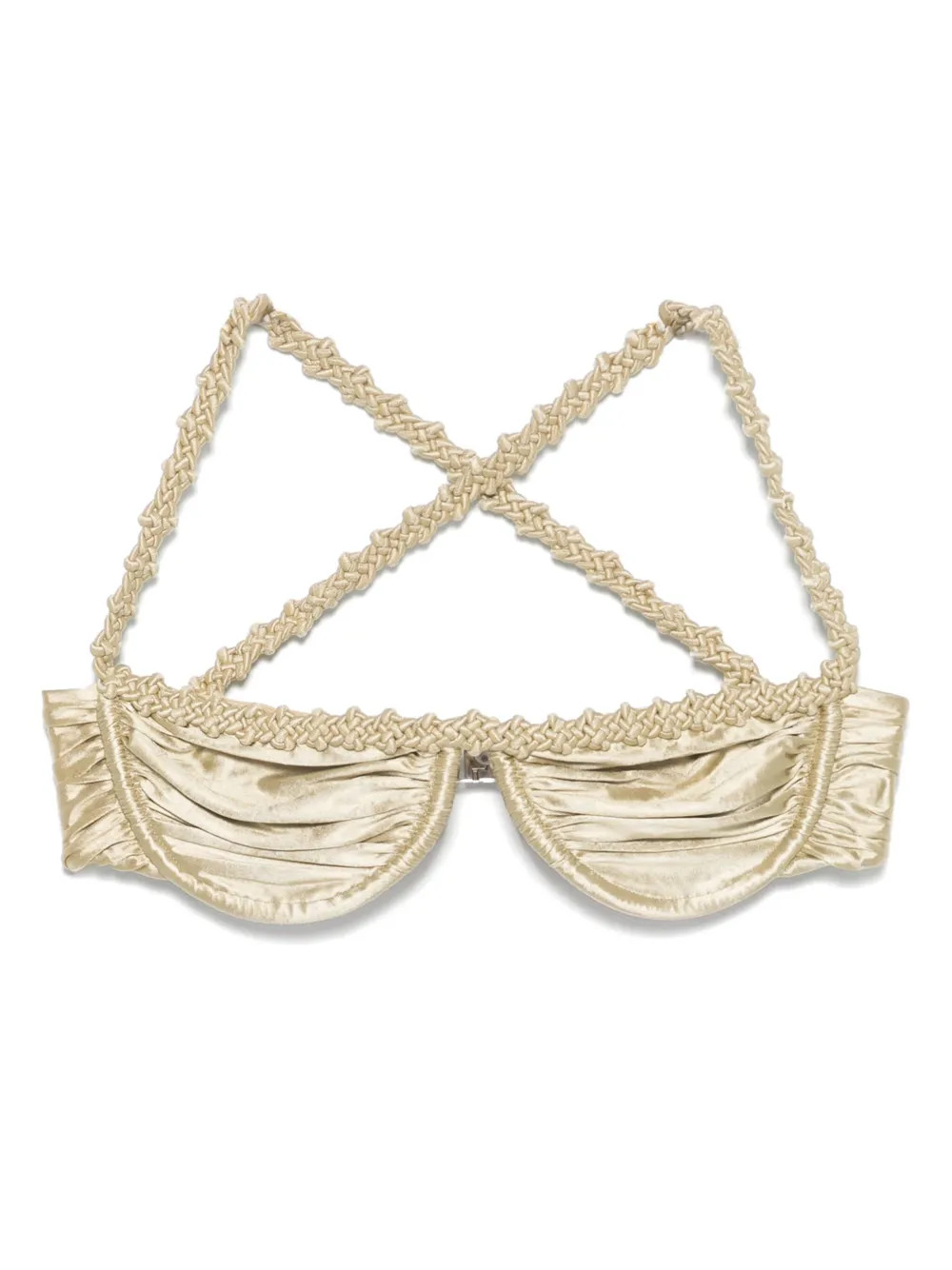 Isa Boulder Challenger Bikini Top | Gold | FARFETCH | Farfetch Global