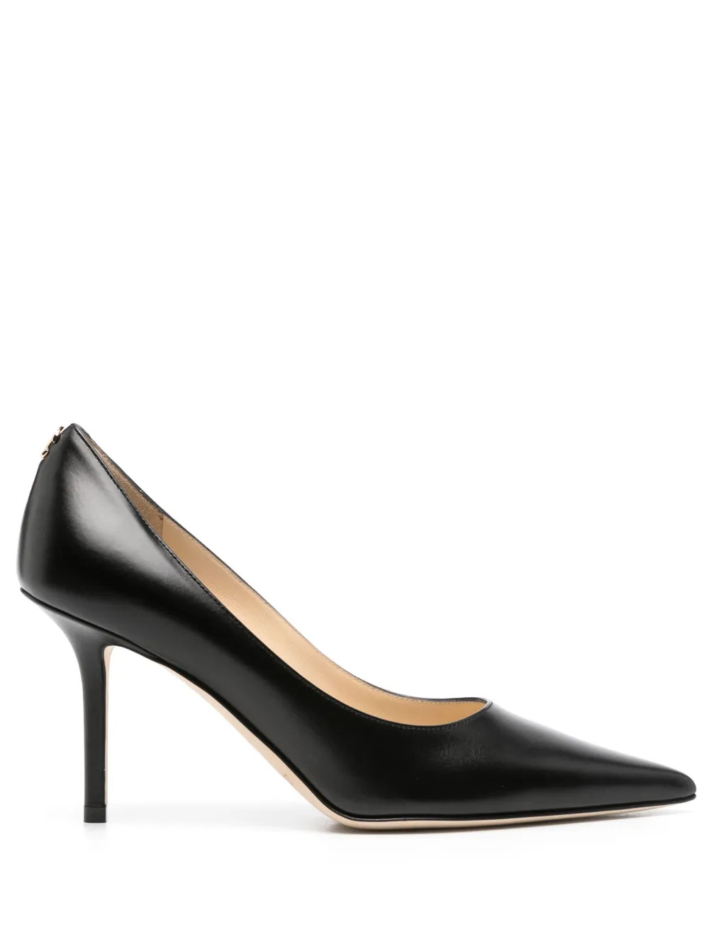 Jimmy Choo Love 85mm Leather Pumps - Farfetch | Farfetch Global