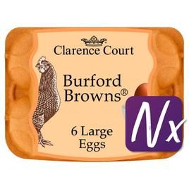 Clarence Court Burford Brown Large Free Range Eggs | Ocado | Ocado