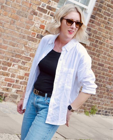 Everyday Summer Outfit! 

Abercrombie & Fitch, White Shirt, Summer Jacket, Jeans, Black T-Shirt,  Summer Outfit Inspiration, City Style 

#LTKuk #LTKeurope #LTKsummer