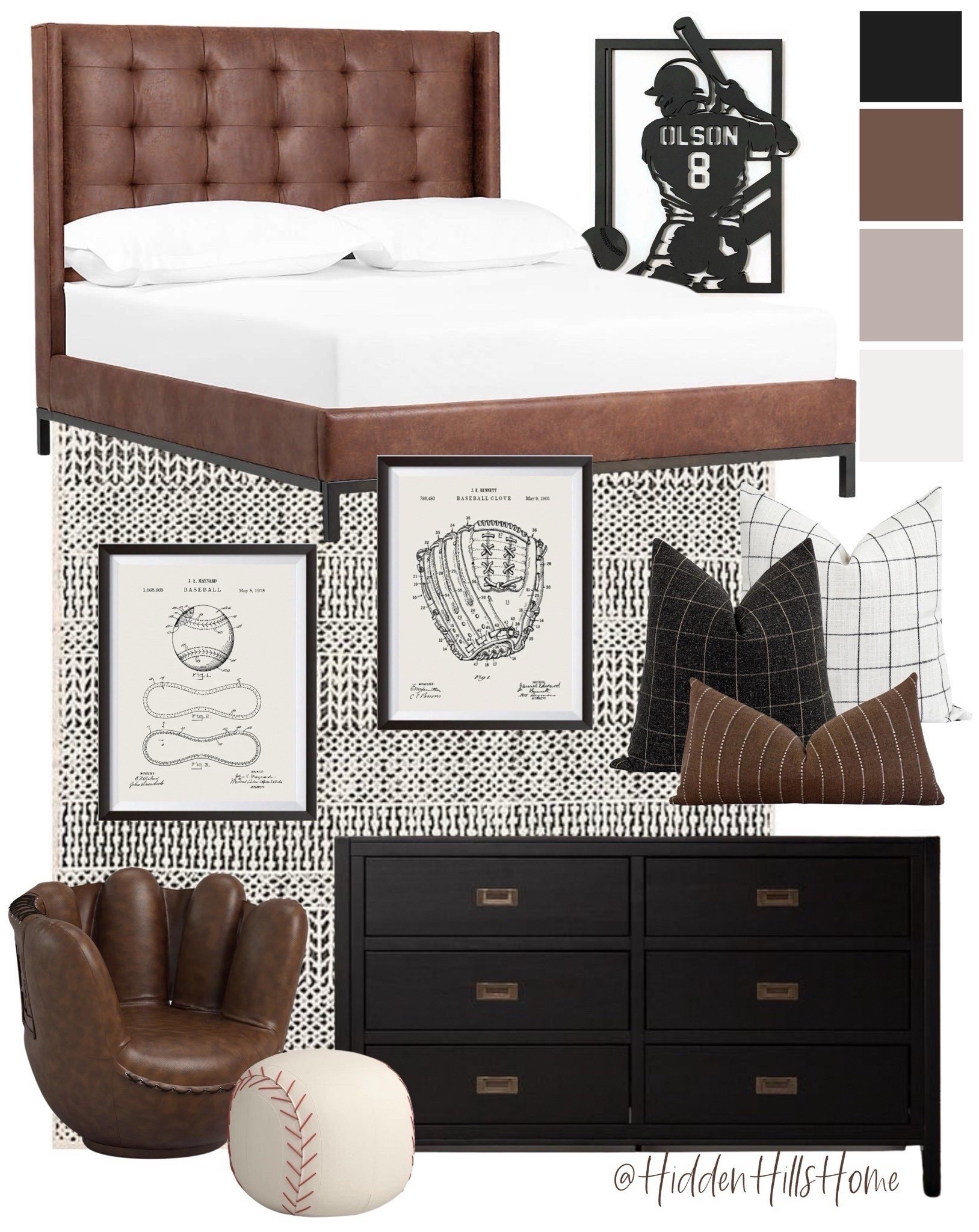 Baseball bedroom mood board, baseball player bedroom, boys bedroom mood board, sports bedroom #baseball

#LTKHome #LTKSaleAlert #LTKKids