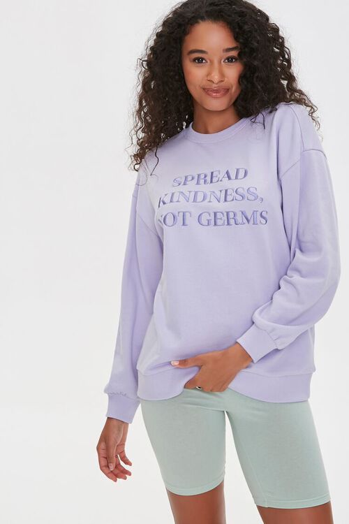 Spread Kindness Not Germs Pullover | Forever 21 (US)