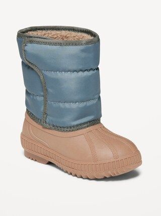 Quilted Duck Boots for Toddler Boys | Old Navy (US)