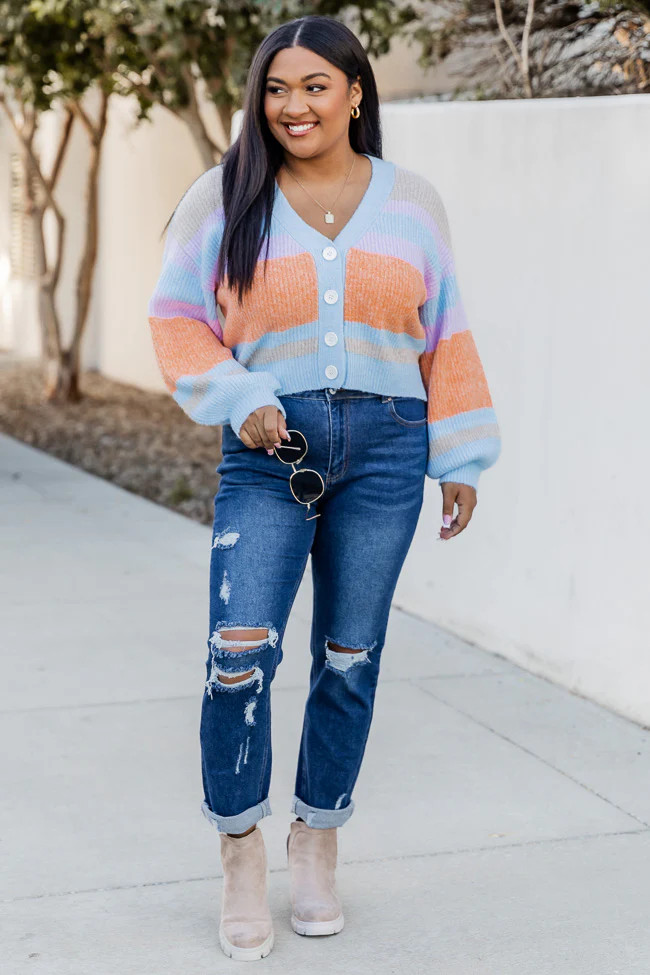 Kolly Girl Multicolor Kardi FINAL SALE | Pink Lily