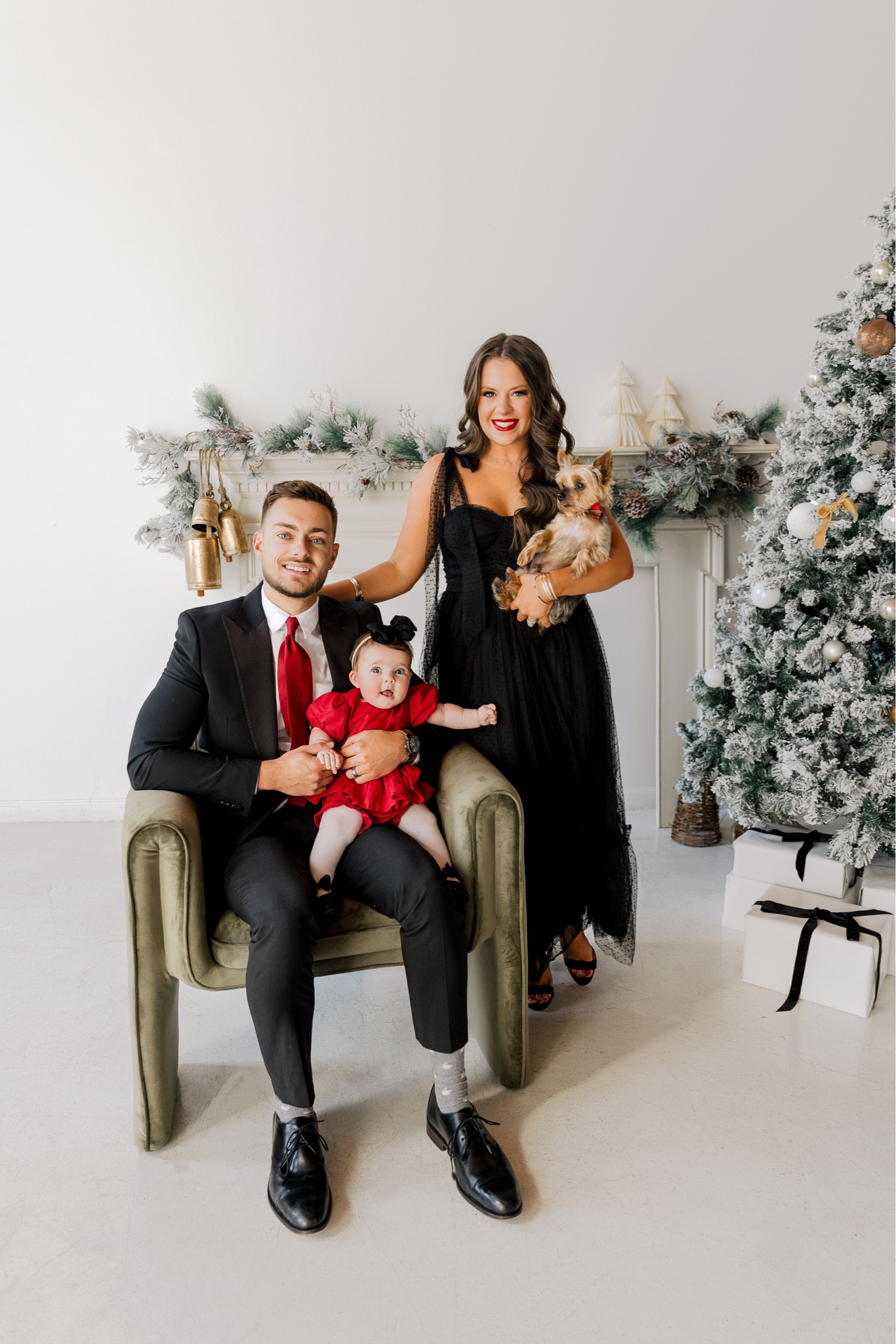 Merry Christmas from our family to yours ❤️🎄🎅🏽🤍✨🎁 

Christmas family photos, family photo outfit inspo, Christmas outfits, Christmas style, Family Christmas photos, Christmas photos, Christmas photo outfits, family Christmas outfits, sequins, red dress, green dress, red and green Christmas outfits, heels, bow heels, bow earrings, Christmas outfit Inso, date night style, date night fashion, holiday style, holiday outfits, maxi skirt, sequins, sequin skirt, sequin sweater, festive style, holiday fashion, family Christmas photo fashion, black tulle dress, 

#LTKHoliday #LTKmens #LTKstyletip
