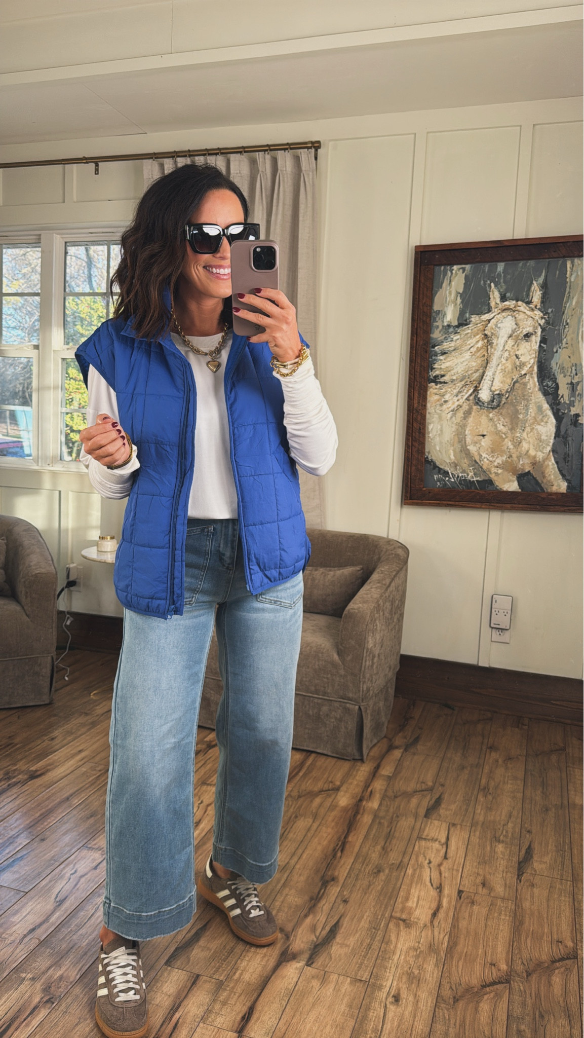 This blue color vest is so pretty! I’m loving everything about this outfit. Perfect for this winter season. Soft and warm style cute Amazon fashion cute winter looks women’s everyday wear warm clothes Amazon cute clothes mom approved winter looks VintagePickin 

#LTKmomlife #LTKootd #LTKSeasonal
