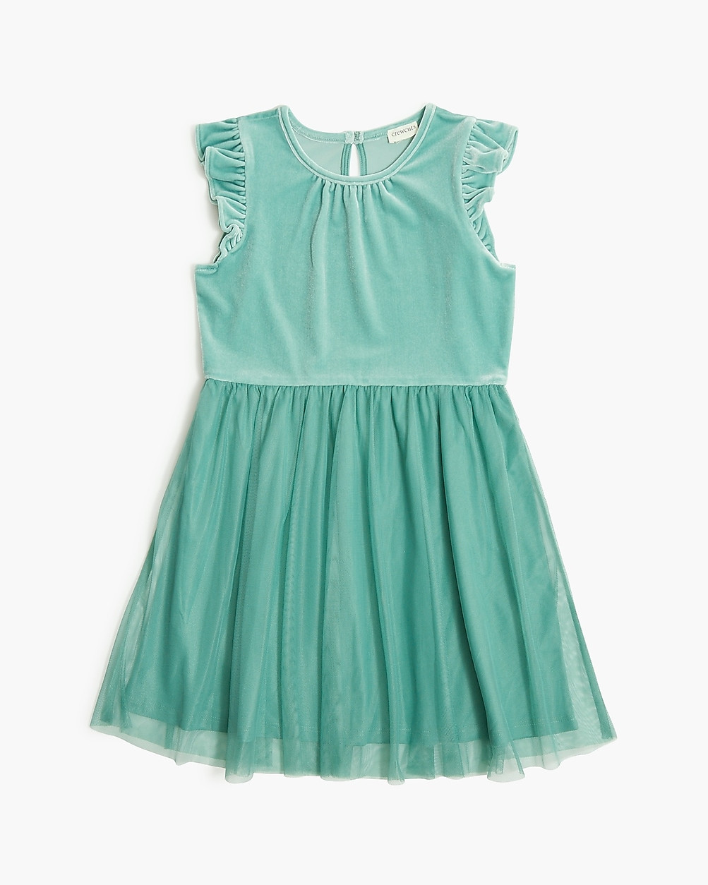 Girls' velvet tulle dress | J.Crew Factory
