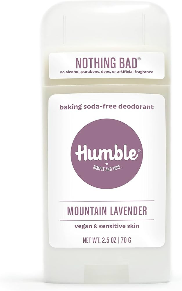 HUMBLE BRANDS Aluminum-Free Deodorant, Vegan and Cruelty- free, Formulated for Sensitive Skin, Mo... | Amazon (US)