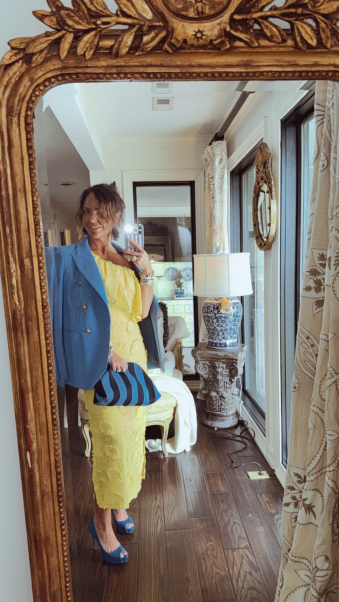 My dress is sold out, but I linked similar! 💛

#LTKdayinmylife #LTKootd #LTKOver40
