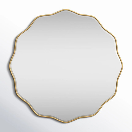 Francina Wavy Wall Mirror