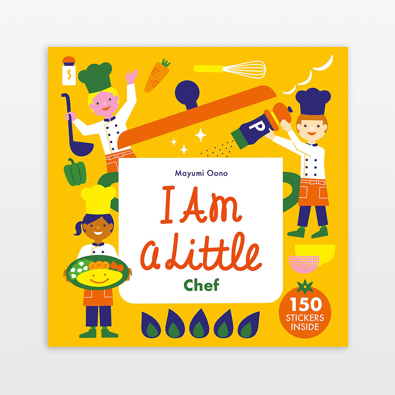 I Am A Little Chef Toddler Board Book by Mayumi Oono + Reviews | Crate & Kids | Crate & Barrel