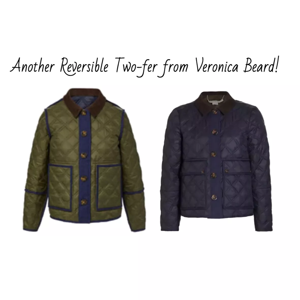 Veronica Beard Fenton Reversible Jacket