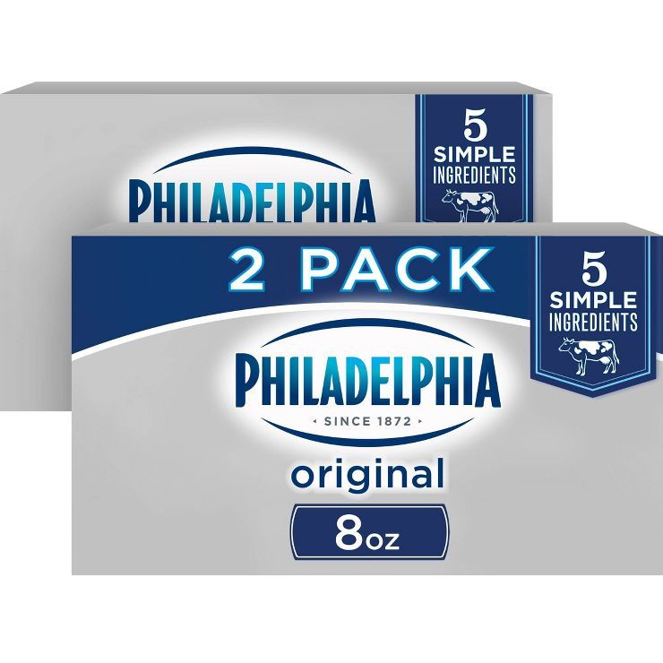 Philadelphia Original Cream Cheese - 16oz/2ct | Target