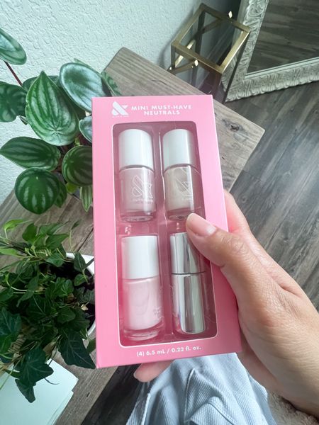 100% recommend for a natural at home manicure day! My favorite is the mini EC with the Super Glossy Topcoat.  The olive and June nail polish line has impressed me! If you haven’t tried these for your nails, you need to!! 

#LTKFind #LTKbeauty