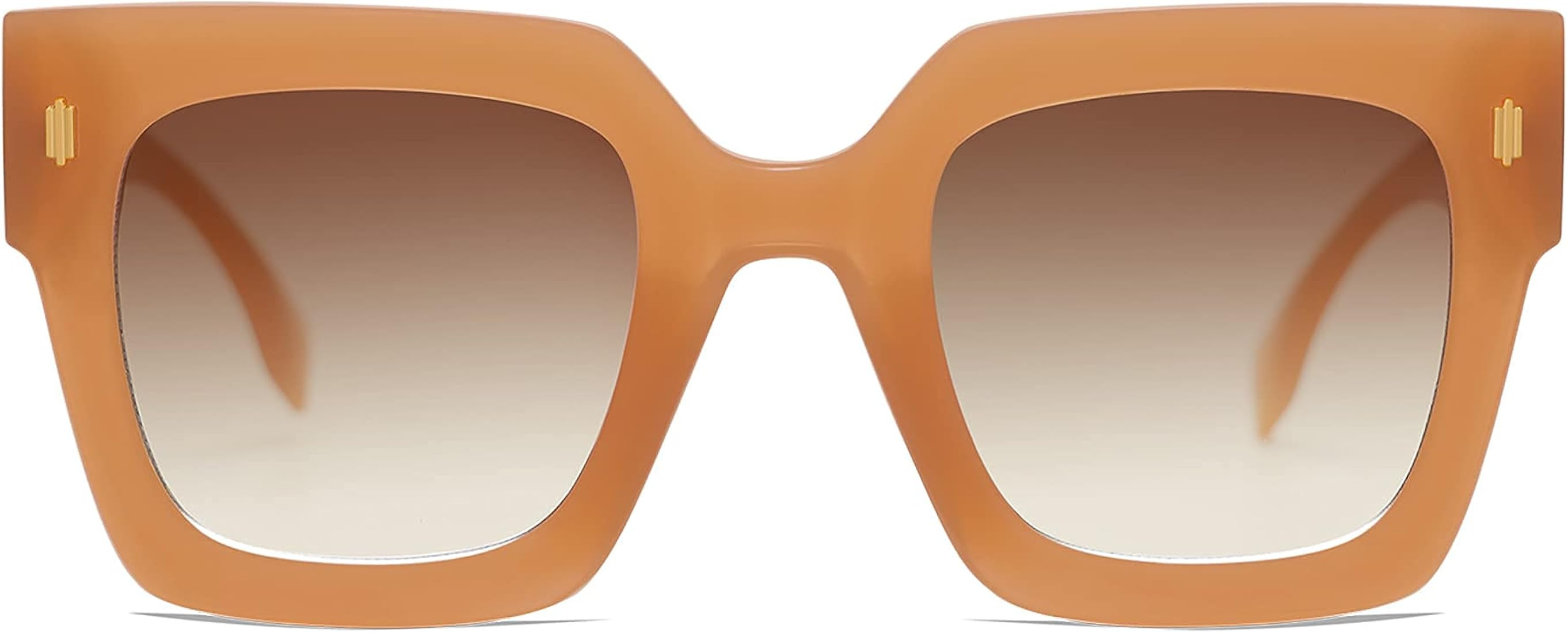 SOJOS Vintage Oversized Square Sunglasses for Women,Retro Womens Luxury Big Sun Glasses UV400 Pro... | Amazon (US)